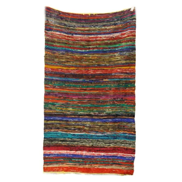 bG9jYWw6Ly9tZWRpYS85TS82Qy82MFIzMEMxRzZNVzM2QzlNLzlmNzU0NzJhLmpwZWc.webp 154 x 90cm Luxury Rag Rug - Yellow