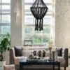 bG9jYWw6Ly9tZWRpYS85TS9DRC82MFIzMEMxRzZSU0tDRDlNLzlkNzI1YjQyLmpwZWc.webp Macrame Large Drop Chandelier - Black