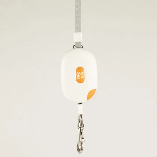 Paw Pet Leash - Pocket Pod - White - 1.5m