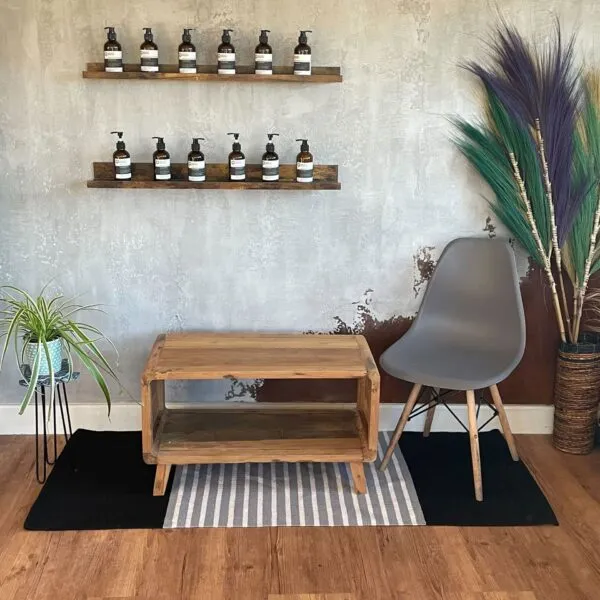 bG9jYWw6Ly9tZWRpYS85UC80Qy82MFIzMEMxRzZSVks0QzlQLzc3NmE0ZGM0LmpwZWc.webp Indian Cotton Rug - 70x170cm - Black / Grey