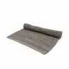 bG9jYWw6Ly9tZWRpYS85UC84RC82MFIzMEMxRzZXVDM4RDlQLzY2NzkxNGJjLmpwZWc.webp Small Indian Handloom Cotton Rug - Charcoal