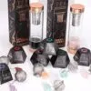 bG9jYWw6Ly9tZWRpYS85UC9FRS82MFIzMEMxRzZSVzNFRTlQLzQxNTliMzBkLmpwZWc.webp Raw Crystal Gemstone Tea Strainer - Black Obsidian