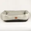 PAW Bed – Medium Khaki Beige – 70 × 60 × 15cm