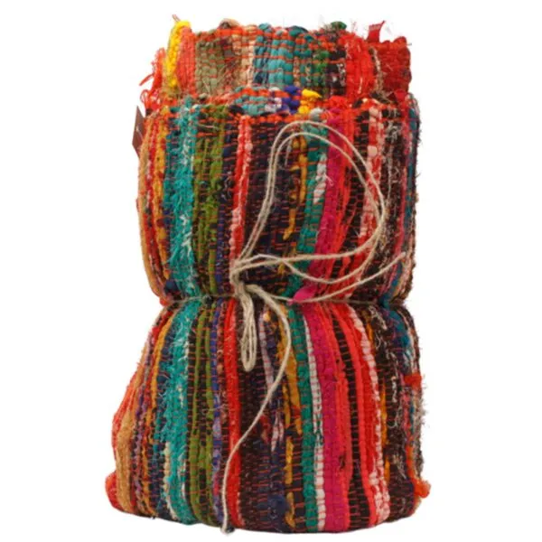 bG9jYWw6Ly9tZWRpYS85US80RS82MFIzMEMxRzZNVzM0RTlRLzIyODVkMWJiLmpwZWc.webp 152 x 90cm Luxury Rag Rug - Orange