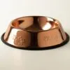 PAW Food Bowls -  Single Copper Style - 22cm - Stainless Steel (304)