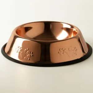 bG9jYWw6Ly9tZWRpYS85Ui80RS82MFIzMEMxSjZSVjM0RTlSL2JlNDUwMjA1LmpwZw.webp PAW Food Bowls - Single Copper Style - 22cm - Stainless Steel (304)