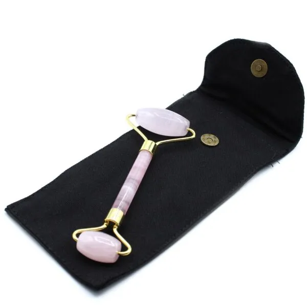 bG9jYWw6Ly9tZWRpYS85Ui8yRS82MFIzMEMxSjZNUksyRTlSLzRjNTJjNjZmLmpwZw.webp Gemstone Face Roller - Rose Quartz