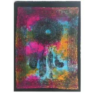 bG9jYWw6Ly9tZWRpYS85Ui9FQy82MFIzMEMxRzZNVEtFQzlSL2MwOWIzMTBiLmpwZWc.webp Cotton Wall Art - Dream Catcher