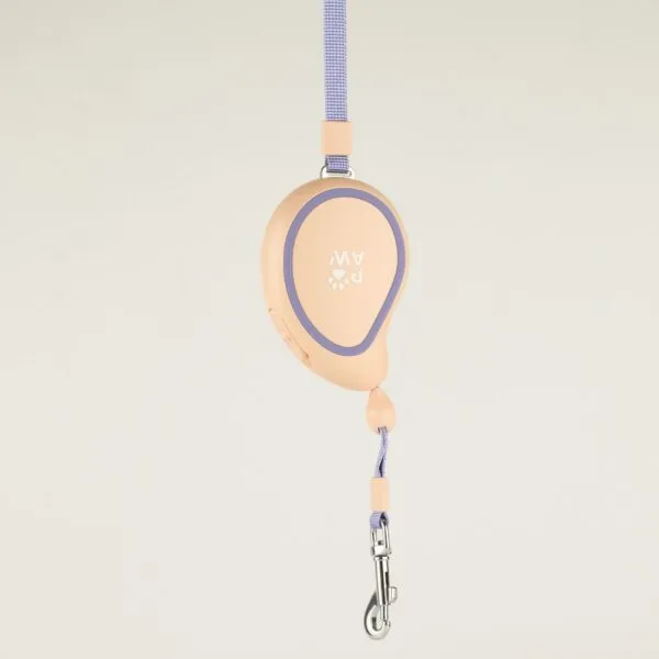 Paw Pet Leash - Mini Mango - Peach - 3m