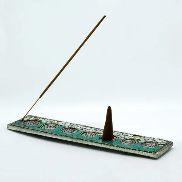bG9jYWw6Ly9tZWRpYS85Uy80Qy82MFIzMEMxRzZXUzM0QzlTLzVkMmE2OWVlLmpwZWc.webp Seven Chakra Tibetan Decor Incense Holder