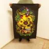 Cotton Wall Art (70x110cm) - Dead of the Dead Skull