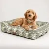 PAW Bed – Lucky Elephant – Green – 60 × 50 × 14cm