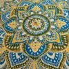 bG9jYWw6Ly9tZWRpYS8xRy80Qy82MFIzMEMxSjY0VDM0QzFHLzk3MDc3OThiLmpwZw.webp Large Mandala Roundy Art (180cm) - Yellow and Blue