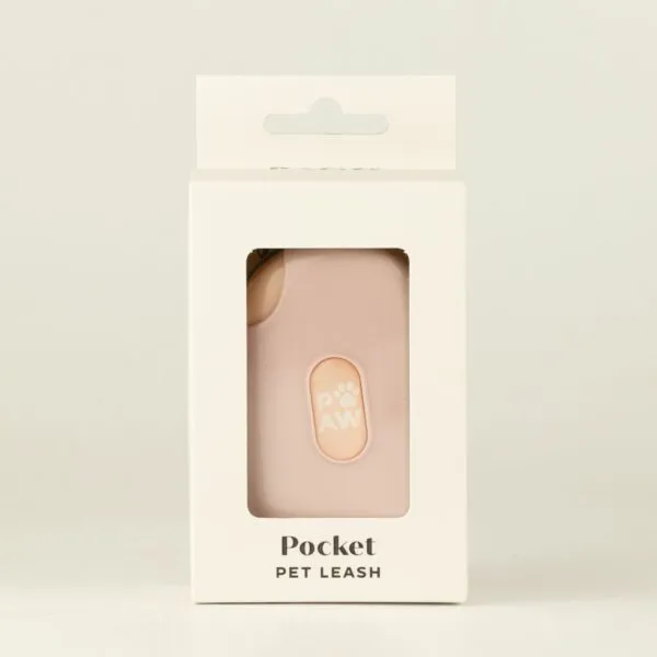 Paw Pet Leash - Pocket Pod - Pink - 1.5m