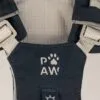 bG9jYWw6Ly9tZWRpYS8xSC80RS82MFIzMEMxSjZSVEs0RTFILzZmOTk5NjFmLmpwZw.webp PAW - S (4-8Kg) Dog Step-in Guardian Harness with Reflective Mesh - Rock Grey - Black Obsidian Charm