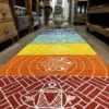 bG9jYWw6Ly9tZWRpYS8xSC9KRS82MFIzMEMxRzZSV0tKRTFILzVmMmEwNDBhLmpwZWc.webp Yoga Rug - 60x200cm - 7 Chakras