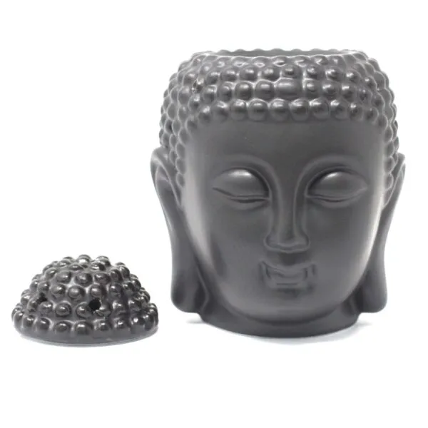 bG9jYWw6Ly9tZWRpYS8xSi9HQy82MFIzMEMxRzZDVktHQzFKLzg1MzQ2NTQ2LmpwZWc.webp Buddah Head Oil Burner - Dark Brown