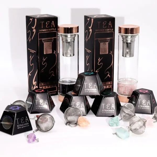 bG9jYWw6Ly9tZWRpYS8xSi9HQy82MFIzMEMxRzZSVzNHQzFKL2UwMjkzMTIzLmpwZWc.webp Raw Crystal Gemstone Tea Strainer - Smoky Quartz