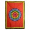Cotton Wall Art (70x110cm) - Rainbow Flower of Life