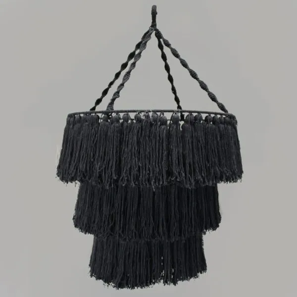 bG9jYWw6Ly9tZWRpYS8xTS9DRC82MFIzMEMxRzZSU0tDRDFNLzNkZTNmZGI2LmpwZWc.webp Macrame Soft Chandelier - Black