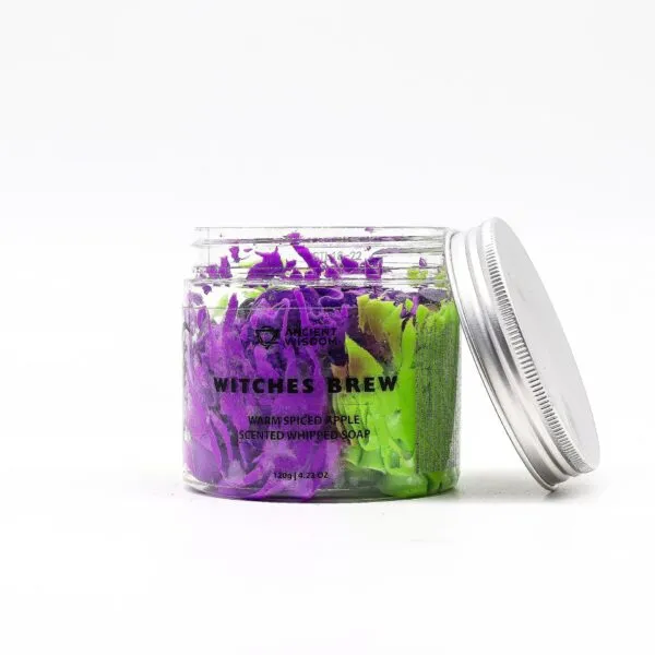 bG9jYWw6Ly9tZWRpYS8xTS9FQy82MFIzMEMxSjYwV0tFQzFNL2I4OWM3MjExLmpwZWc.webp Witches Brew Whipped Soap 120g