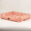 PAW Bed – Lucky Elephant – Red – 60 × 50 × 14cm