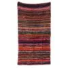 150 x 90cm Luxury Rag Rug - Red