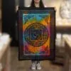 bG9jYWw6Ly9tZWRpYS8xUS9FQy82MFIzMEMxRzZNVEtFQzFRLzY5MDZjZjc1LmpwZWc.webp Cotton Wall Art - Sacred OM
