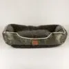 PAW Bed – Small Khaki Green – 60 × 50 × 15cm