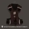 bG9jYWw6Ly9tZWRpYS8xUi80RC82MFIzMEMxSjZSVEs0RDFSLzUwMjQwYTI1LmpwZw.webp PAW - XS (2-4Kg) Dog Step-in Guardian Harness with Reflective Mesh - Lavender - Amethyst Charm