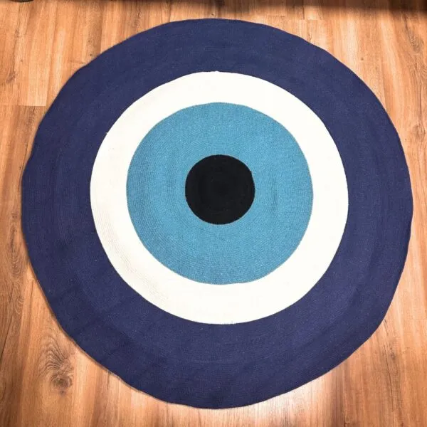 bG9jYWw6Ly9tZWRpYS8xUi84Qy82MFIzMEMxRzZXVDM4QzFSL2NhZDI4YTExLmpwZWc.webp Cotton Rope Evil Eye Rug