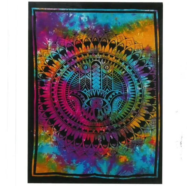 bG9jYWw6Ly9tZWRpYS9IRy9FQy82MFIzMEMxRzZNVEtFQ0hHLzVjNDBkM2YwLmpwZWc.webp Cotton Wall Art - Hamsa Hand