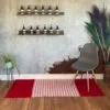 bG9jYWw6Ly9tZWRpYS9ISi80Qy82MFIzMEMxRzZSVks0Q0hKLzgzNWNhYzYwLmpwZWc.webp Indian Cotton Rug - 70x170cm - Red/Pink