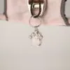 bG9jYWw6Ly9tZWRpYS9ISy80RC82MFIzMEMxSjZSVEs0REhLLzhjNjkzZjNlLmpwZw.webp PAW - S (4-8Kg) Dog Step-in Guardian Harness with Reflective Mesh - Soft Pink - Rose Quartz Charm
