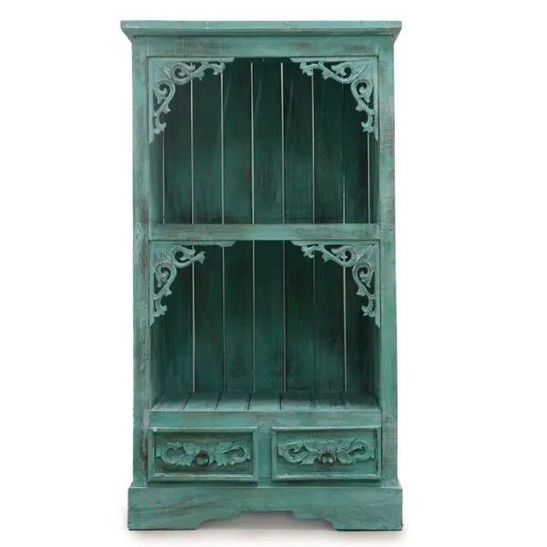bG9jYWw6Ly9tZWRpYS9ITS8wRC82MFIzMEMxRzZSVjMwREhNL2ZiMWIxNDNiLmpwZWc.webp Albasia Bathroom Cabinet - Turquoise wash
