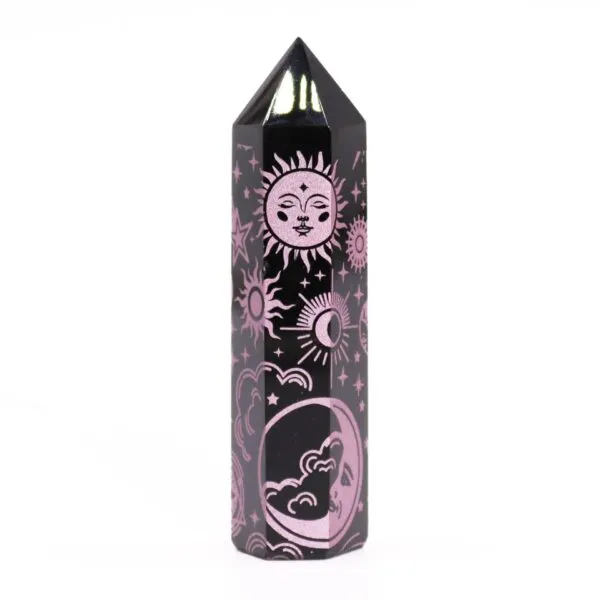 bG9jYWw6Ly9tZWRpYS9IUC80Qy82MFIzMEMxRzZXU0s0Q0hQLzZkYTdkOGQyLmpwZWc.webp Black Obsidian Point - Mystic Story - Rose Pink