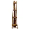 bG9jYWw6Ly9tZWRpYS9IUC8wQy82MFIzMEMxRzZSVzMwQ0hQL2Q1ZGJmZmQxLmpwZWc.webp Natural Teak Corner Unit 4 Shelves - 135cm high