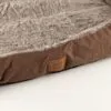 PAW Bed – Small Plush Teddy Brown – 60 × 45 × 17cm
