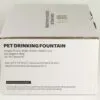 PAW Food Bowls - Electric Water Fountain 2.5 Liter - USB - Stainless Steel (304)
