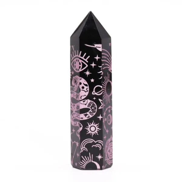 bG9jYWw6Ly9tZWRpYS9IUy80Qy82MFIzMEMxRzZXU0s0Q0hTLzRiMDQwZTNlLmpwZWc.webp Black Obsidian Point - Mystic Story - Rose Pink