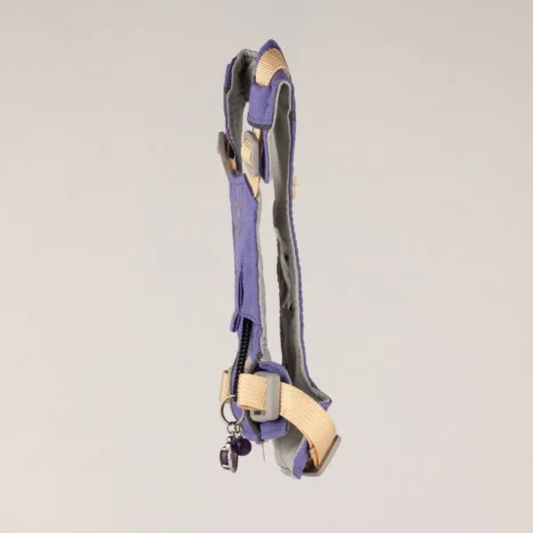 PAW - S (4-8Kg) Dog Step-in Guardian Harness with Reflective Mesh - Lavender - Amethyst Charm