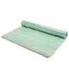Large Indian Handloom Cotton Rug - Aqua