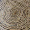 bG9jYWw6Ly9tZWRpYS9TSC84Qy82MFIzMEMxRzZNVzM4Q1NILzM3ZGU1YjRjLmpwZWc.webp Round Jute and Recycle Denim Rug- 90 cm