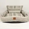 bG9jYWw6Ly9tZWRpYS9TSC9HQy82MFIzMEMxSjZSVktHQ1NIL2MwMTVkNGNiLmpwZw.webp PAW Bed – Medium Sofa – Brown Stripes – 60 × 60 × 28cm