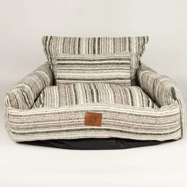 bG9jYWw6Ly9tZWRpYS9TSC9HQy82MFIzMEMxSjZSVktHQ1NIL2MwMTVkNGNiLmpwZw.webp PAW Bed – Medium Sofa – Brown Stripes – 60 × 60 × 28cm