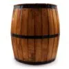 bG9jYWw6Ly9tZWRpYS9TSi8wQy82MFIzMEMxRzZSV0swQ1NKLzU4MTZiNjYyLmpwZWc-1.webp Beer Barrel Table and Parasol Stand – Natural Wood 60 x 48.5 cm