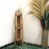 bG9jYWw6Ly9tZWRpYS9TSi8wQy82MFIzMEMxRzZSVzMwQ1NKL2QwMGNhNWNkLmpwZWc.webp Natural Teak Corner Unit 3 Shelves - 90cm high