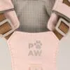 PAW - XS (2-4Kg) Dog Step-in Guardian Harness with Reflective Mesh - Soft Pink - Rose Quartz Charm