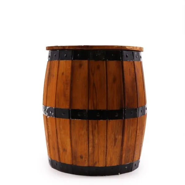 bG9jYWw6Ly9tZWRpYS9TTi8wQy82MFIzMEMxRzZSV0swQ1NOLzk0NTE1MTViLmpwZWc.webp Beer Barrel Stool and Parasol Stand – Natural Wood 38 x 32 cm
