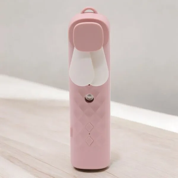 Pink Nano Mist Face Fan and   Spray - USB chargable